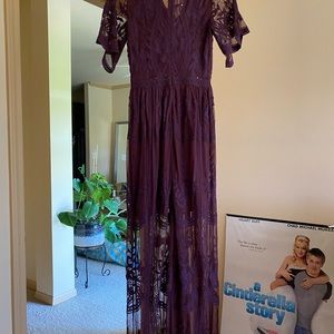 altar’d state lace detail maxi